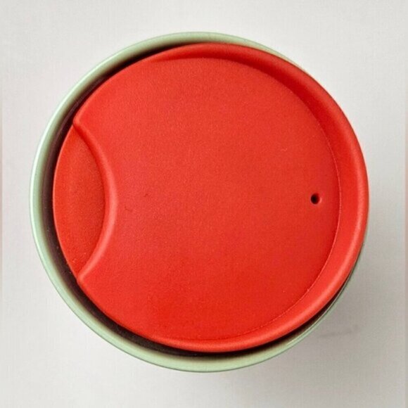 Starbucks 8oz Holiday 2020 Pearl Red Green Ombre Travel Mug Limited Edition - Picture 6 of 7